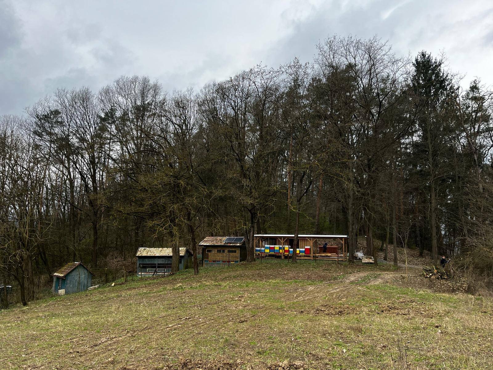 Vcelnica pohlad z predu pohlad na vcelnicu